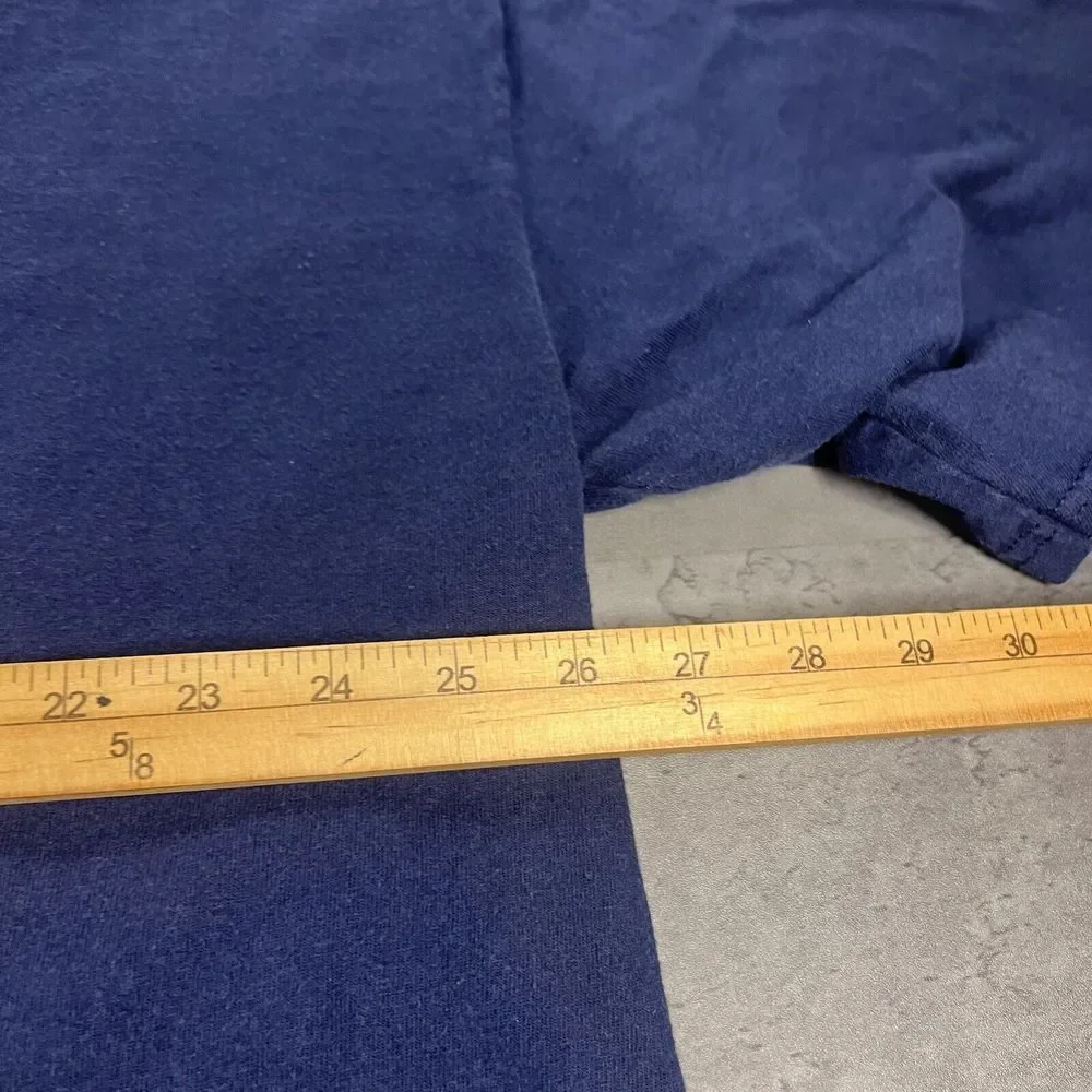 Adidas Chicago Cubs Shirt Adult 2XL XXL Blue Player Caricature MLB Baseball Mens
